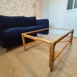 Bamboo coffee table