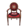 Bohemian chair, Suzani embroidery armchair with bergere style