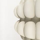 White metal pendant lamp from the mid-century by H. Zender for Temde.
