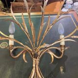 Ear of wheat wall light