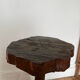 Tabouret tripode brutaliste
