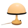 1970s vintage plastic mushroom lamp design