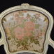 Fauteuil bergère style louis XV
