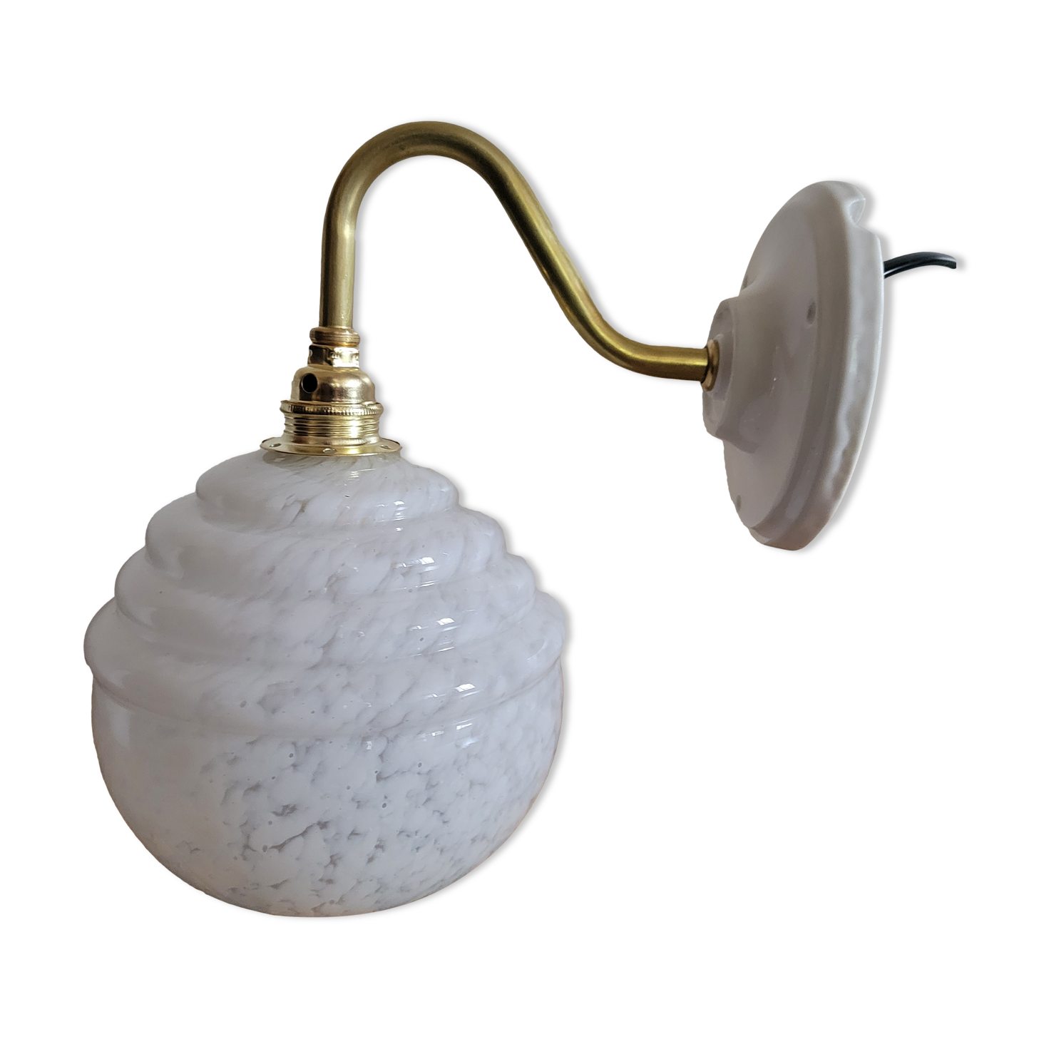 Clichy glass wall lamp