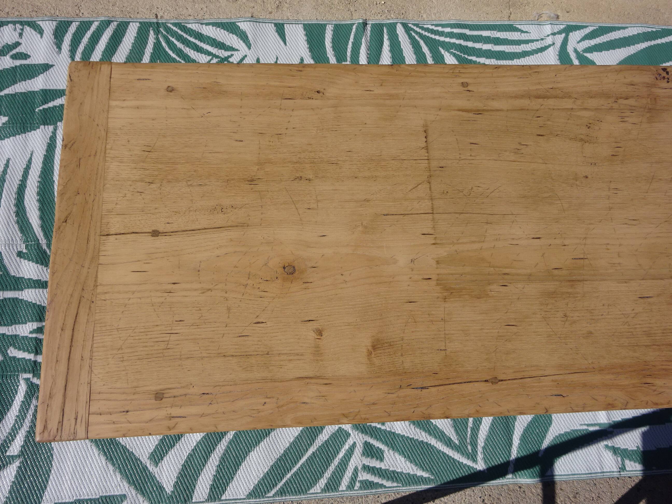 Oak solid wood desk