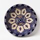 Cobalt blue Moroccan plate