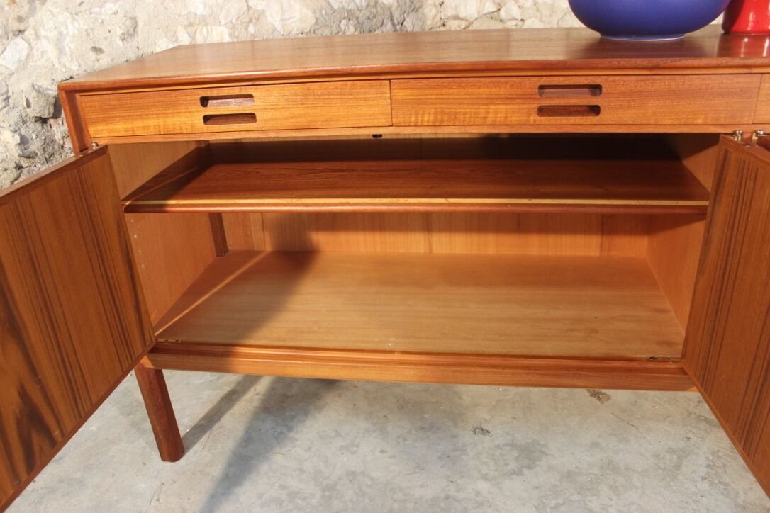Scandinavian vintage teak sideboard by Bodafors, 1960 s