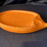 Bay west germany hedgehog shaped terracotta pocket tray