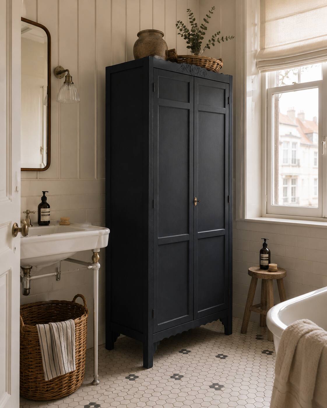 Armoire parisienne art déco penderie 1930