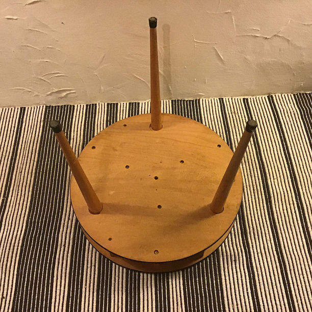 Tripod worker of the 1960s