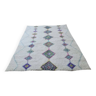 Tapis berbère Mrirt en laine fait main 250 X 150 CM