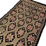 Vintage Anatolian Wool Kilim Rug