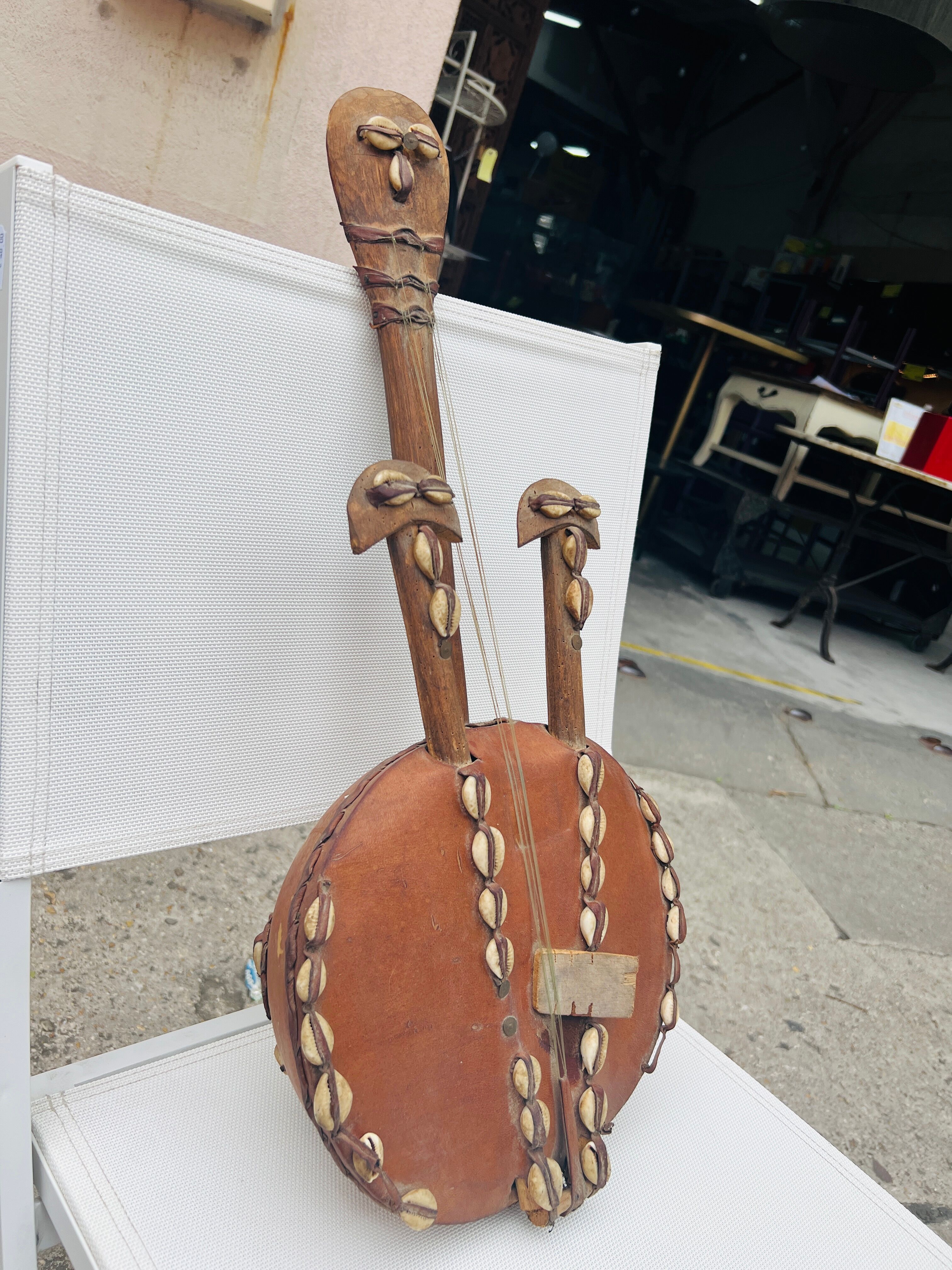 Instrument à cordes kora africaine