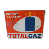 Plaque émaillée Totalgaz
