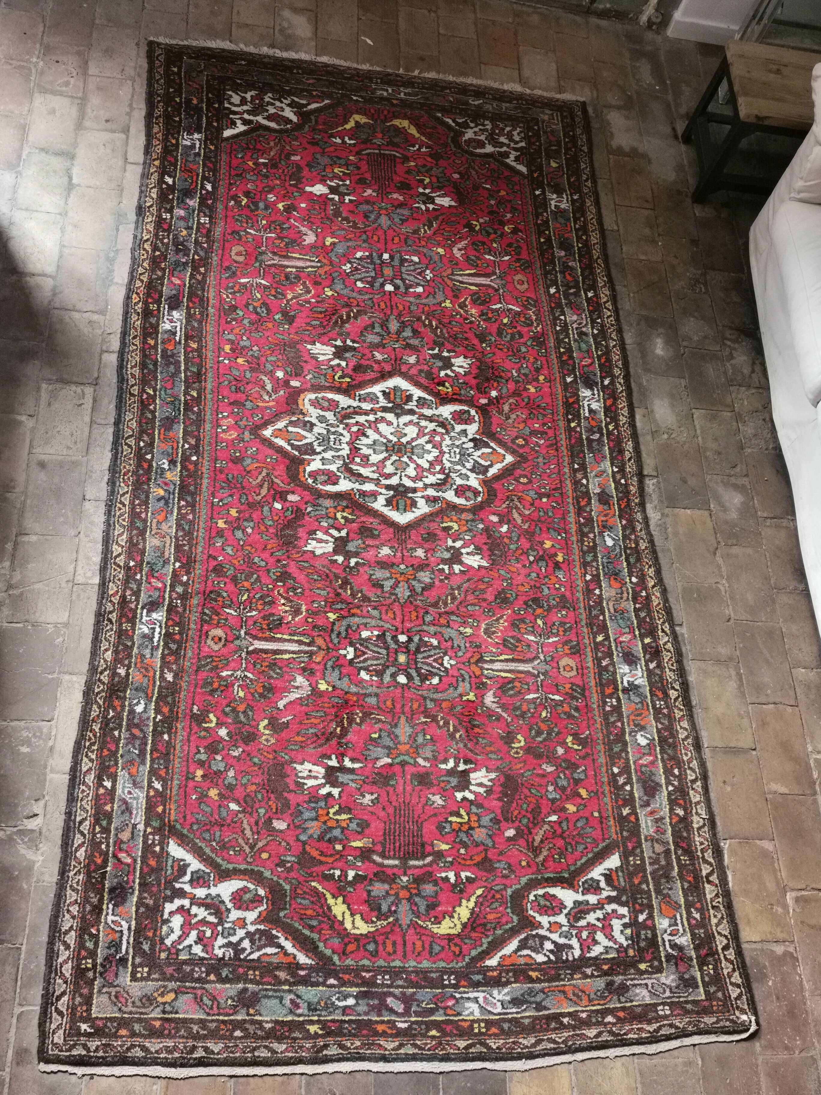Old oriental rug