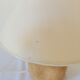 Reconstituted stone bedside lamp