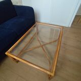 Bamboo coffee table