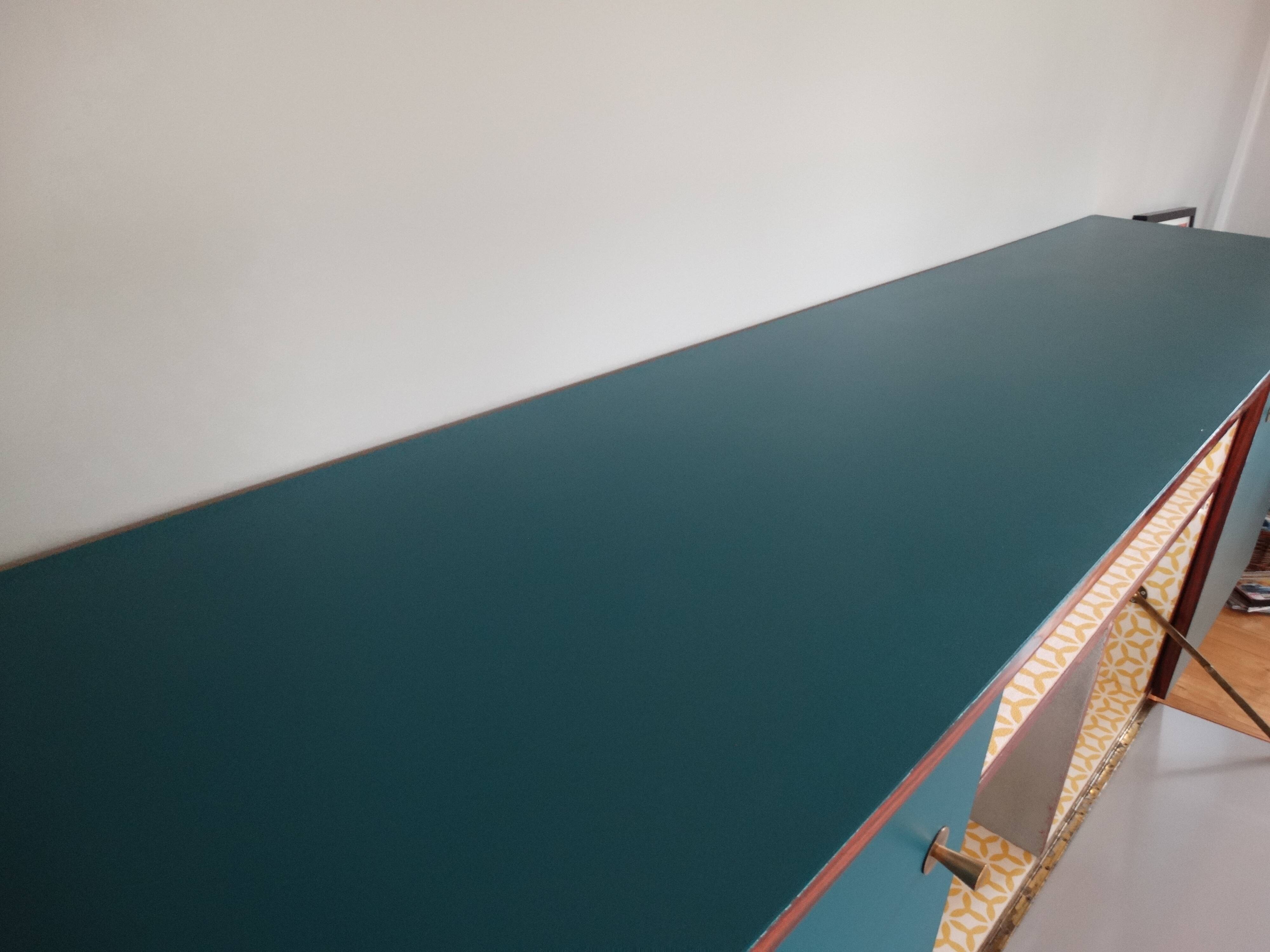 Enfilade bois et formica des années 70