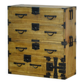 Japanese Tansu chest of drawers, circa 1870