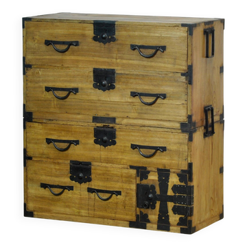 Japanese Tansu chest of drawers, circa 1870