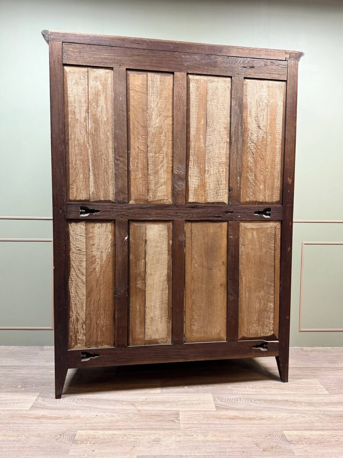 Louis xv style marquetry glass bookcase xix eme century