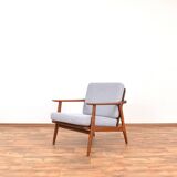 Mid-Century Danish Teak Armchair, 1960s.
