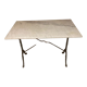 Marble bistro table