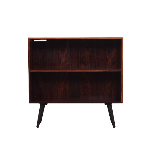 Bibliothèque en palissandre, design danois, années 70, production: Hjørnebo