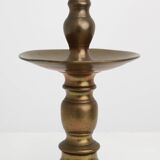 17th-Century Belgian Bronze Candlestick in Renaissance Style