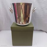 Christofle Vertigo model - silver-plated champagne bucket in very good condition box