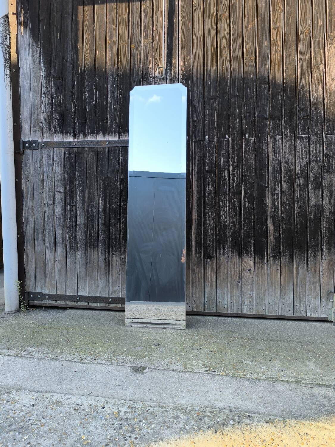 Miroir biseauté 171 x 42 cm