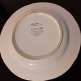 Keraluc quimper / hand painted bird hanging plate (02)