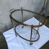 Golden rolling bar dessert