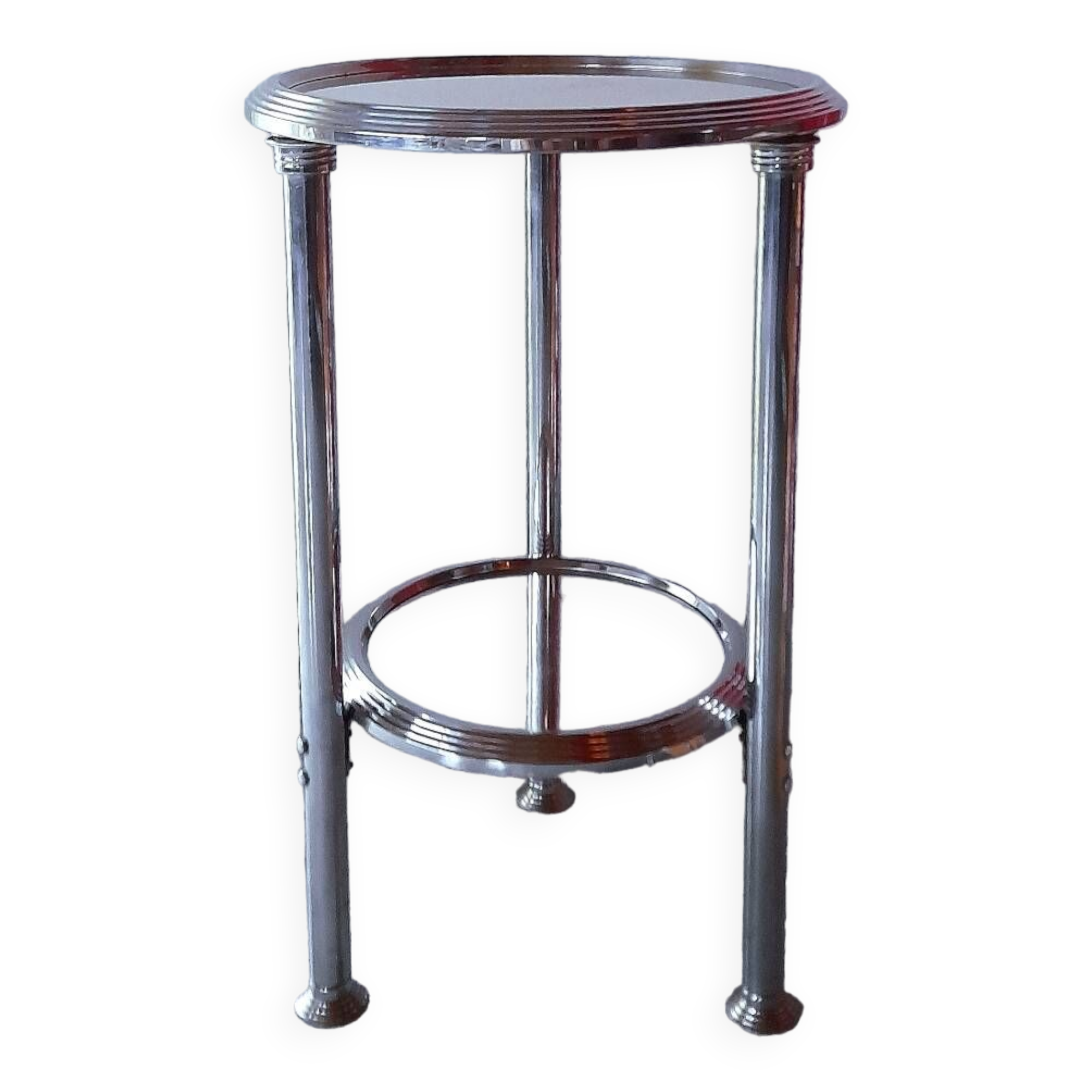 Pedestal table or art deco plant holder