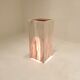 Italian marble planter or pedestal with light, 1970's