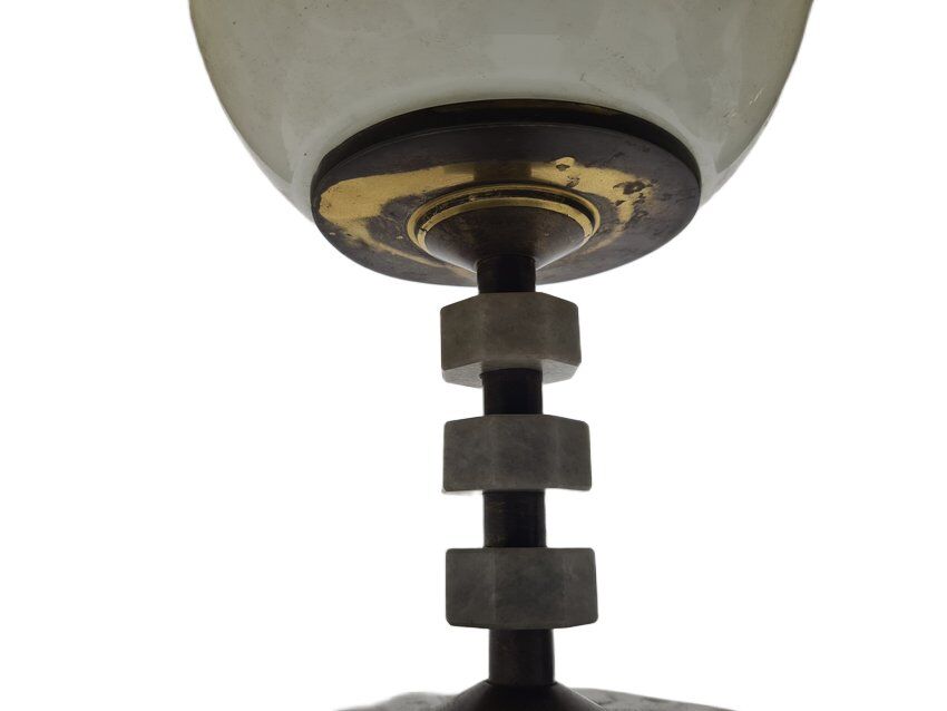 Art Deco style bedside lamp from Polam, Poland, 1970s
