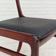 Danish design by Ole Wanscher, set of dining chairs 70s,