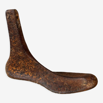 Vintage shoemaker's foot