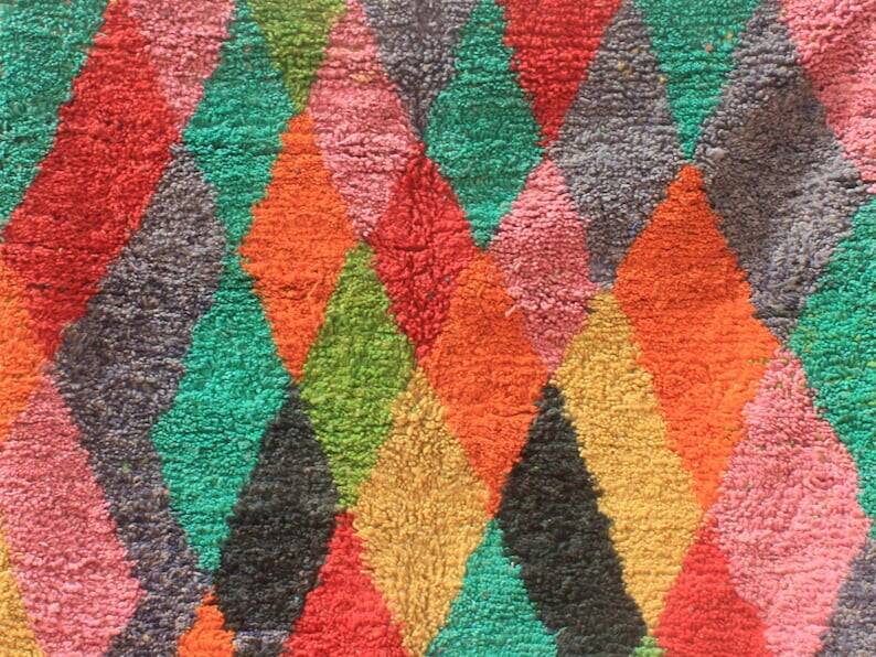 Traditional handmade Berber rug 250cm x 150cm