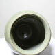 Vintage ash-glazed artisanal stoneware Wabi-Sabi modernist vase