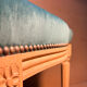 Louis XVI medallion chair, solid beech, unique traditional piece.