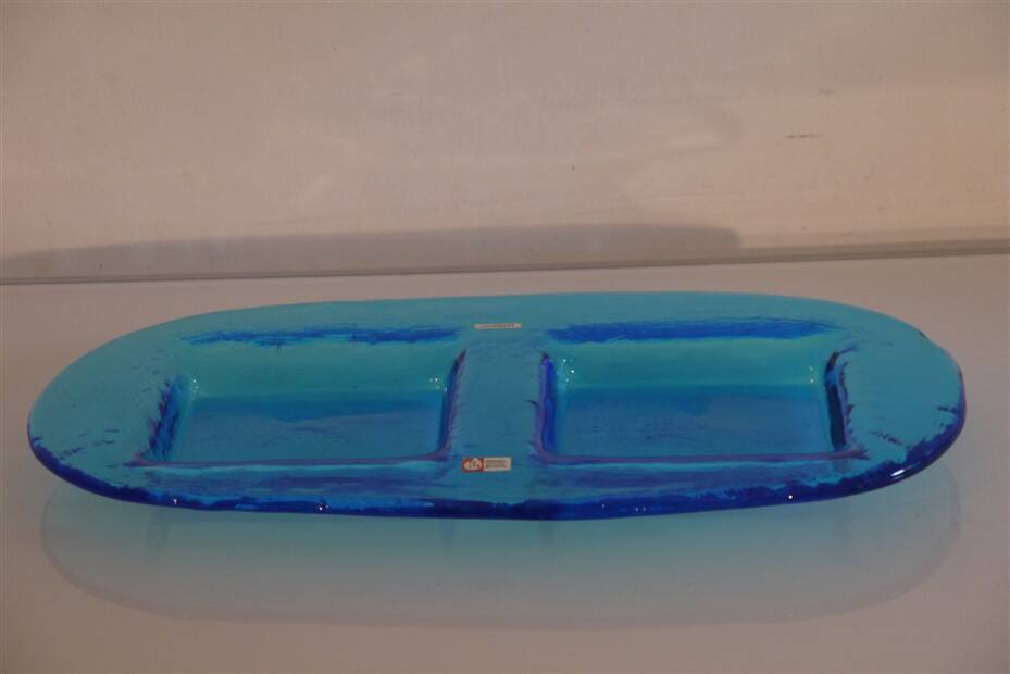 Glass empty pocket by Gunnar Ander 1970