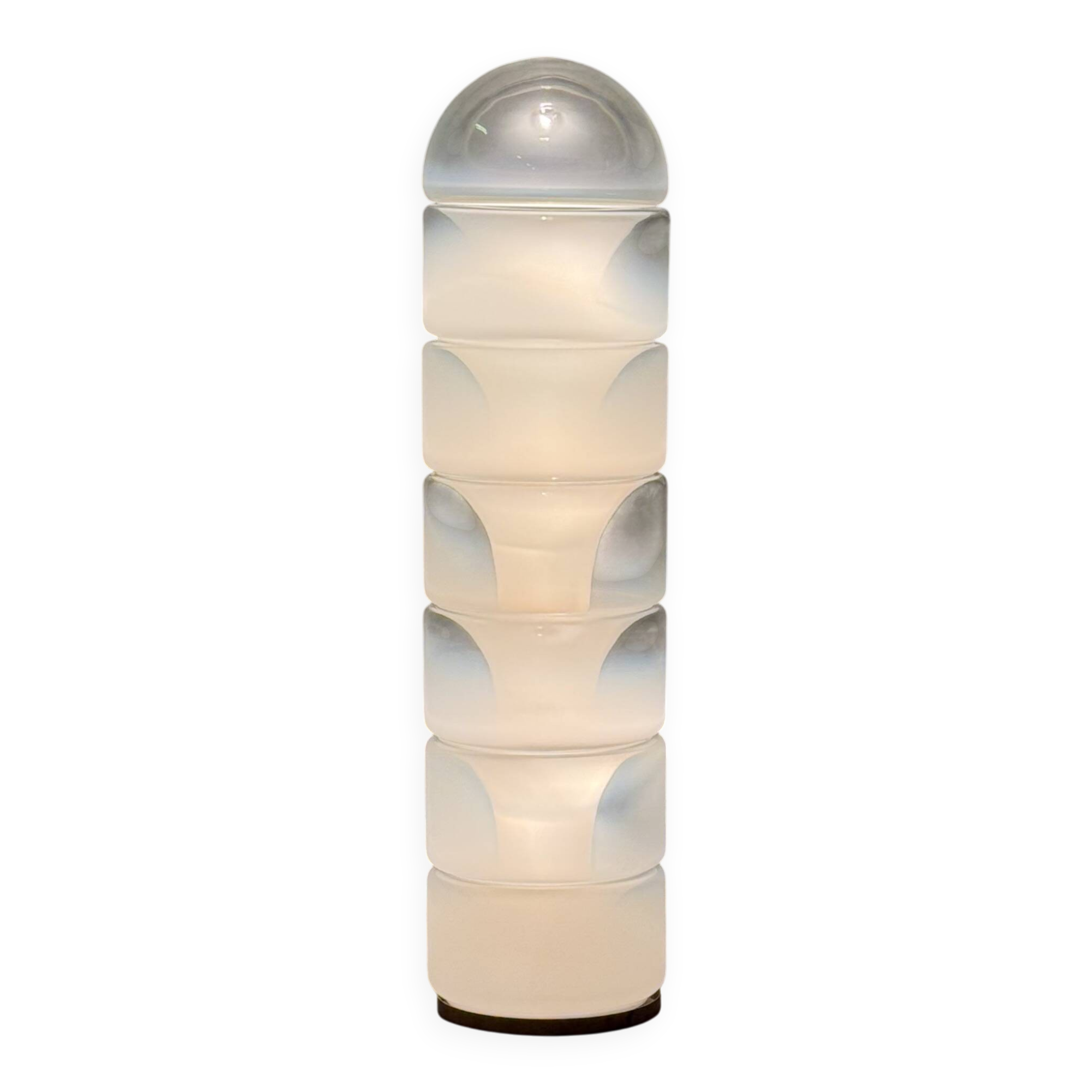 Sfumato Glass Floor Lamp Model “LT316” by Carlo Nason, 1960s