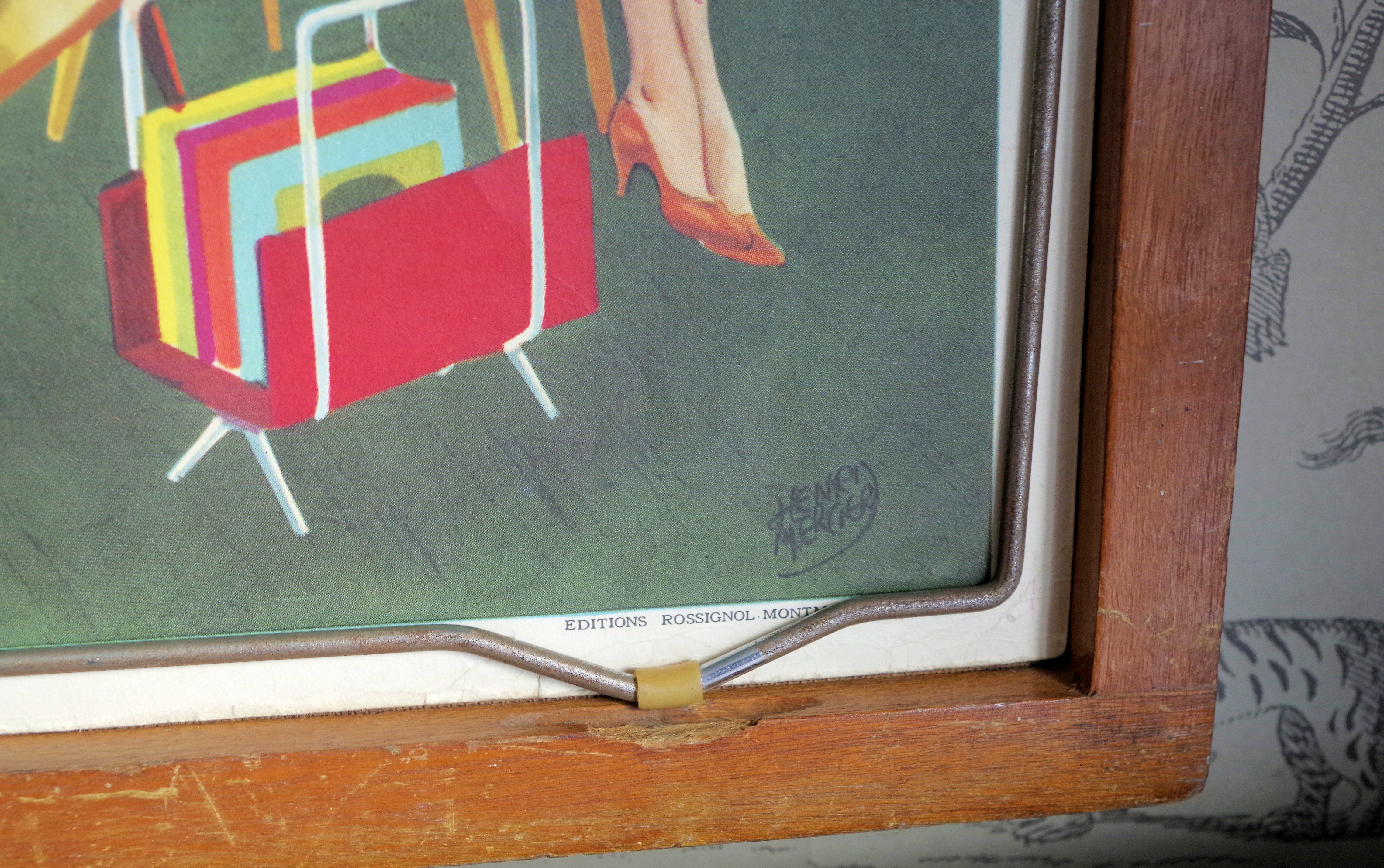 School poster double sided rossignol