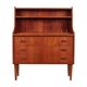 Teak secretary, Danish design, 1970s, production: Denmark