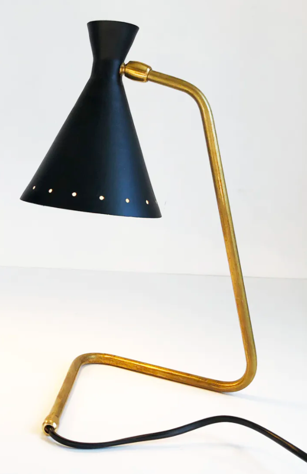 Lampe cocotte noir