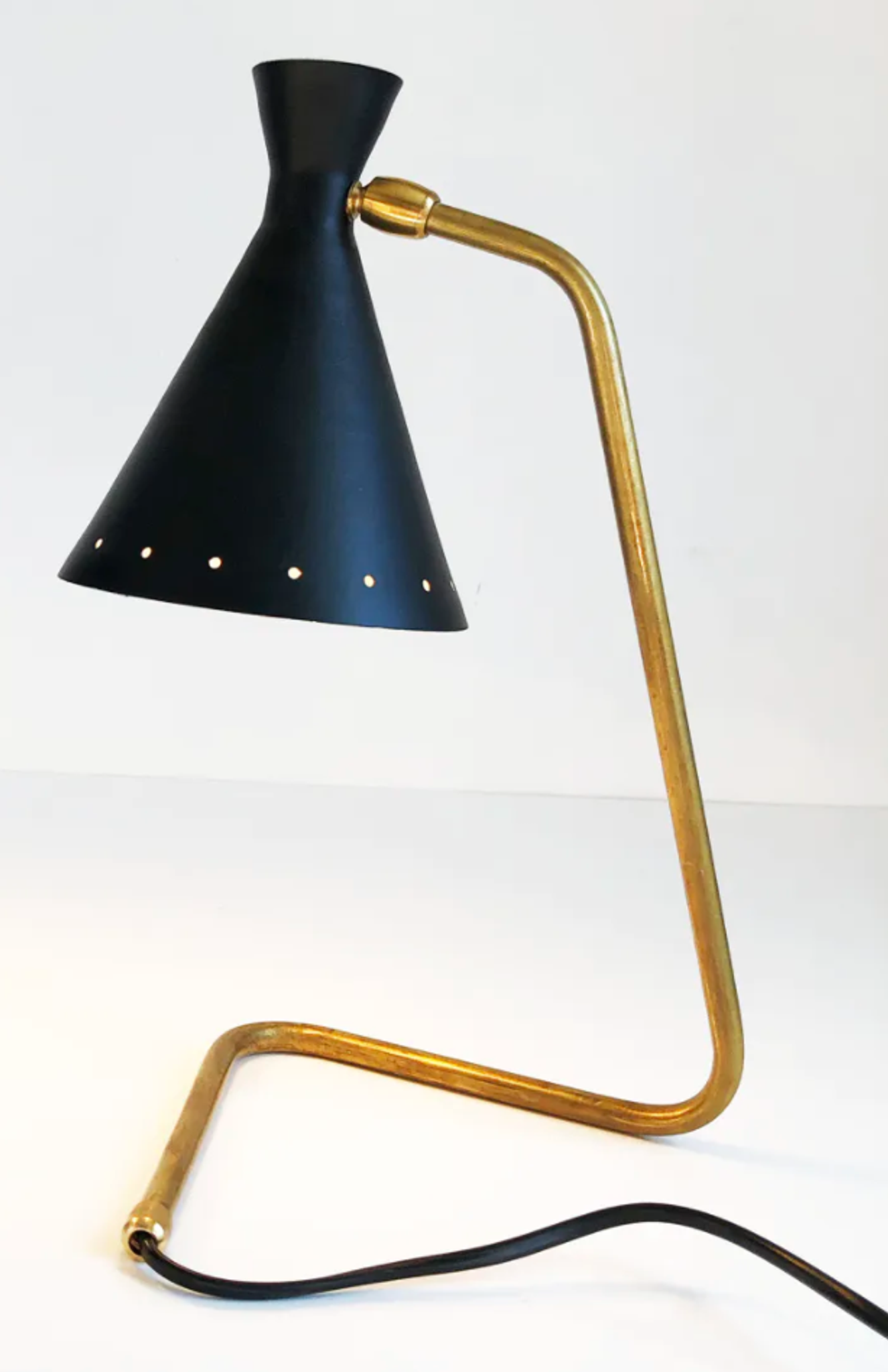 Lampe cocotte noir