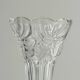 Small glass soliflore vase