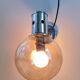 Pair of chrome wall lights 1970