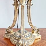 19th century Empire style gilded bronze cassolette lamp